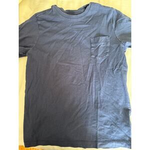 Hanna Andersson Navy blue pcket shirt size 140 size 10